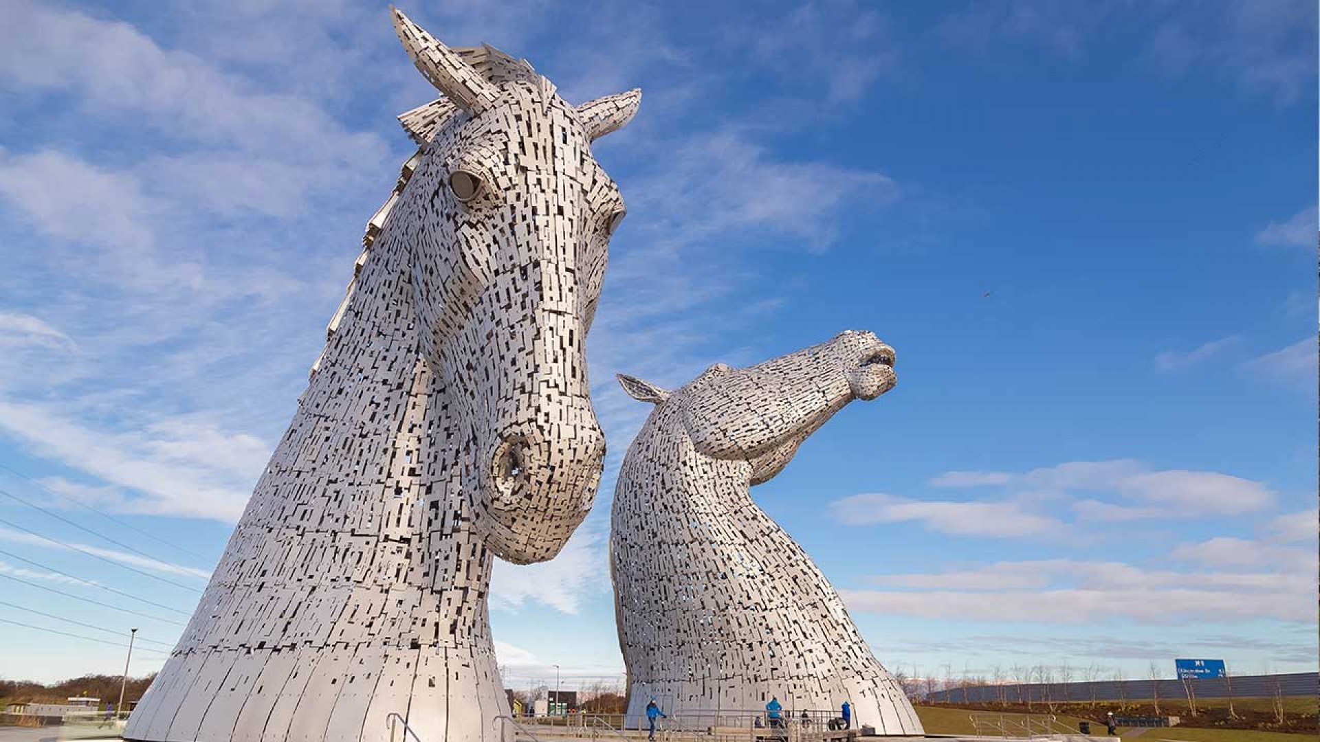 The Kelpies, Scotland - Sculpture by Andy Scott